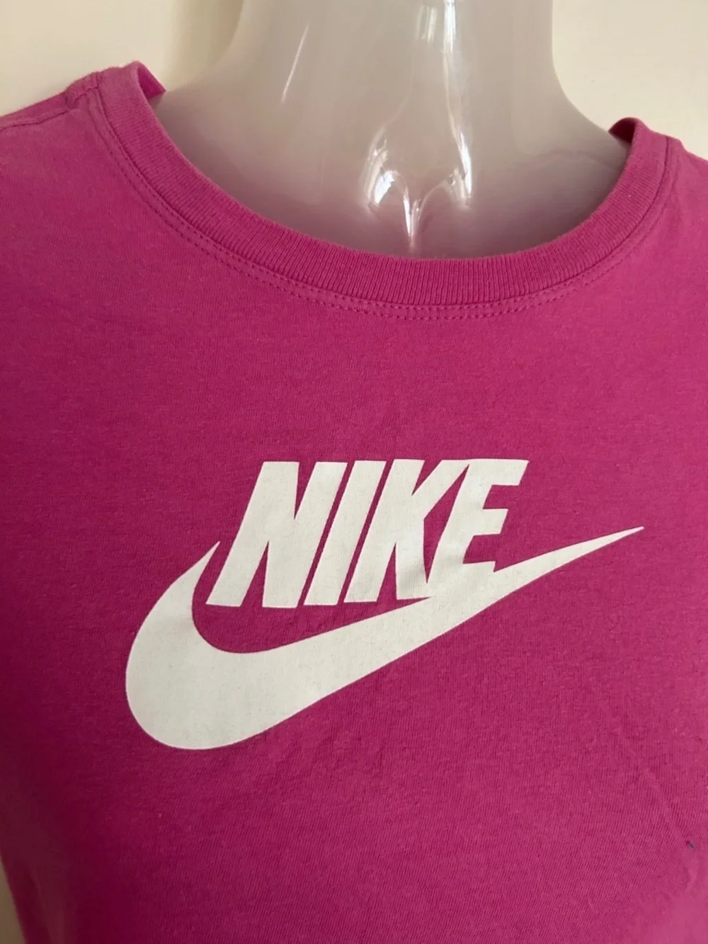 Nike Women's Magenta Short Sleeve Logo Tee​​